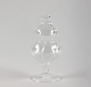 Des Pots - Bolvaasje transparant glas h.16 - Schreuder - kraan.shop