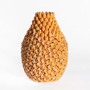 Des Pots - Crocusvaas oranje H 33 cm, D 16 cm - Schreuder - kraan.shop