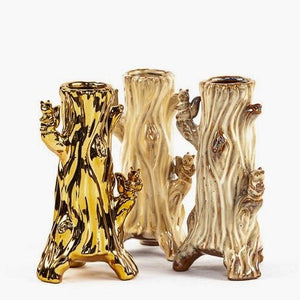 Des Pots - Eekhoornvaasje goud h.19/d.10cm - Schreuder - kraan.shop