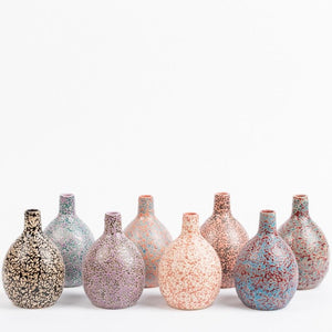 Des Pots - Glorioso vaasjes met geglazuurde, gestempelde motieven h14/d9 - Schreuder - kraan.shop