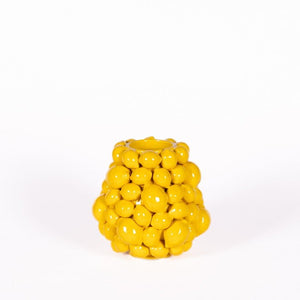 Des Pots - LNA vaas citrusvrucht warmgeel h.16 D.16 - Schreuder - kraan.shop