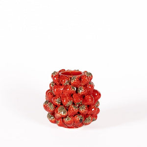 Des Pots - LNA vaas strawberries h.20 D.20 - Schreuder - kraan.shop
