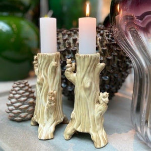 Des Pots - Witte kaarsen h.10 d. 3,8 - Schreuder - kraan.shop