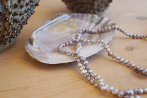 Des Pots - Zoetwaterparels op een schelp - Schreuder - kraan.shop
