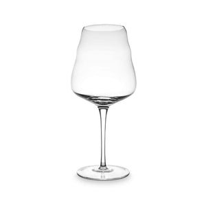 CALIX wijnglas voor rode wijn (mondgeblazen) met witte Flower of Life - 0,5 liter - Schreuder-kraan.shop