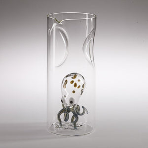 "Caraffa octopus" - waterkaraf door Massimo Lunardon - Schreuder-kraan.shop