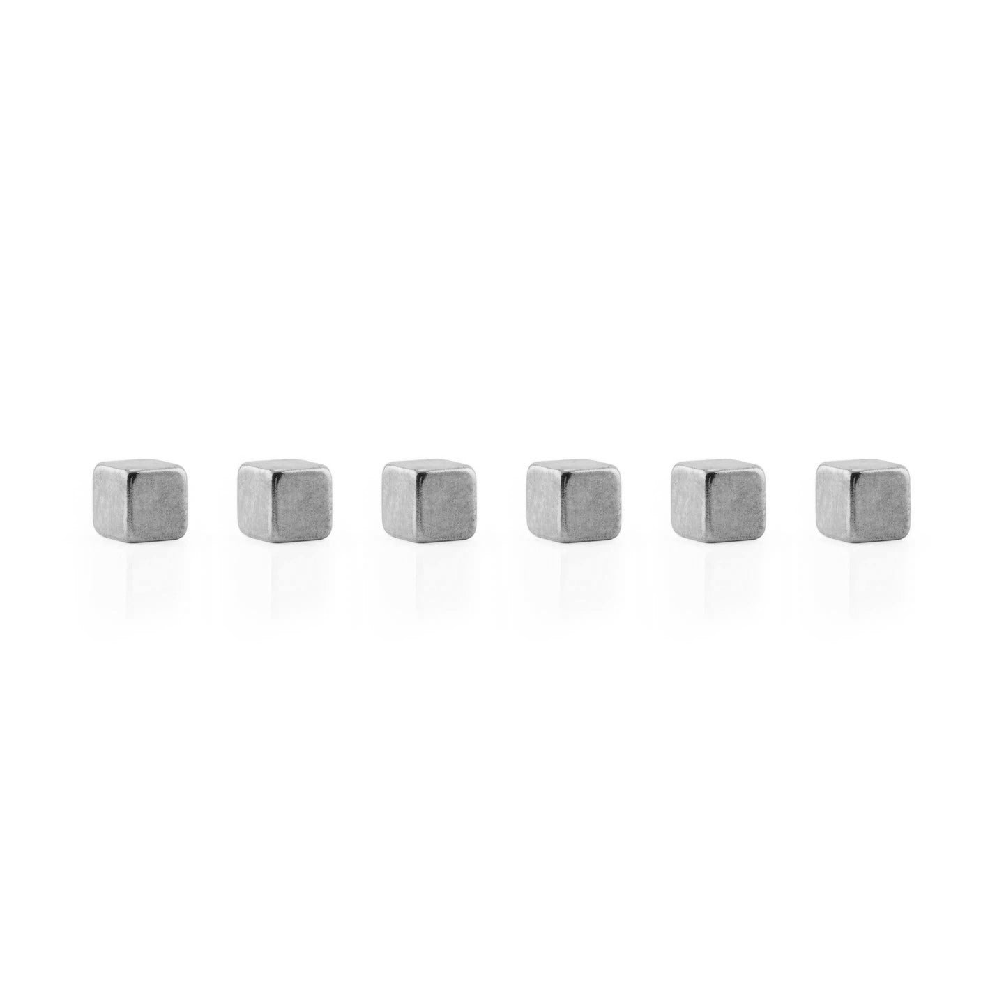 Cube Mighties - super krachtige magneten - verchroomd - Schreuder-kraan.shop