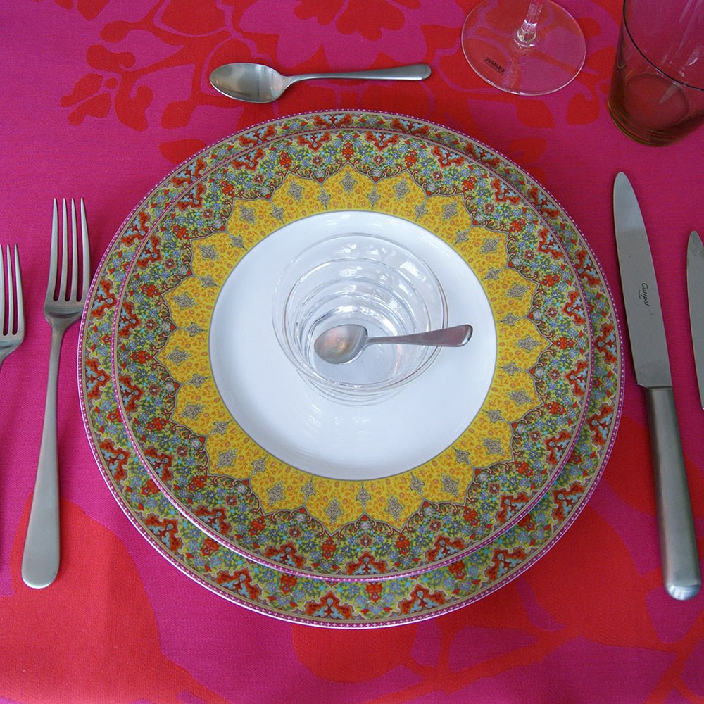 Deshoulières Dhara rouge - dessertbord, 24 cm - Schreuder-kraan.shop