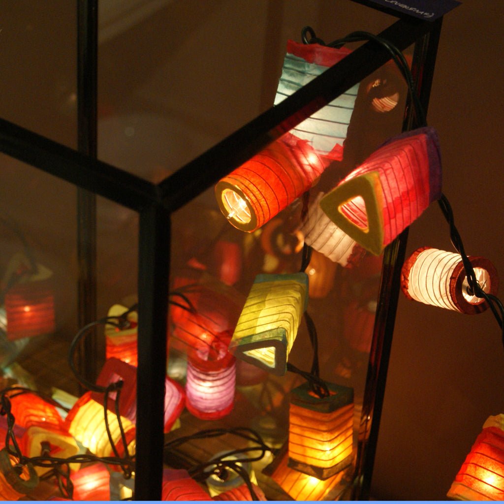 Lampionnetjes feestverlichting lichtsnoer 35 LED lampjes, 3 m - Schreuder-kraan.shop