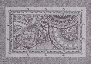 Porcelaine kaolin placemat (50x38 cm) katoen - Schreuder-kraan.shop