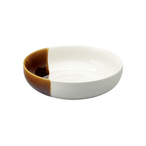 Sancai 24 cm schaal of diep pastabord (caramel) - Schreuder-kraan.shop