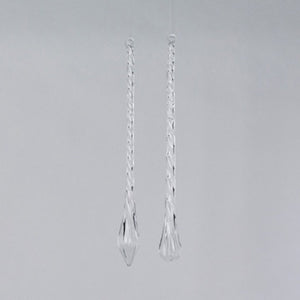 GoodwillFrozen icicle, bevroren ijspegel in glas 30 cm - Schreuder-kraan.shop