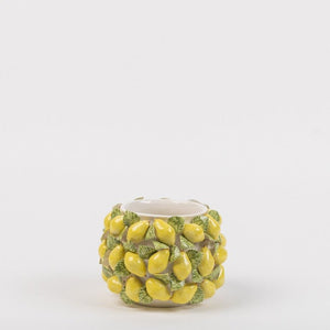 Des Pots - Frutta vaas met citroentjes h.13 d.17 - Schreuder - kraan.shop