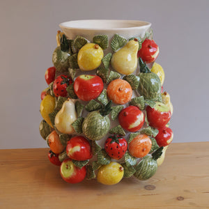 Des Pots - Frutta vaas met een veelheid aan fruit h.30 d.26 - Schreuder - kraan.shop