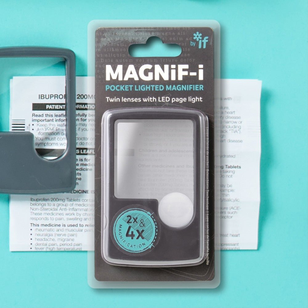 If-"Magnif-i" loupe 2x en 4x met LED licht - Schreuder-kraan.shop