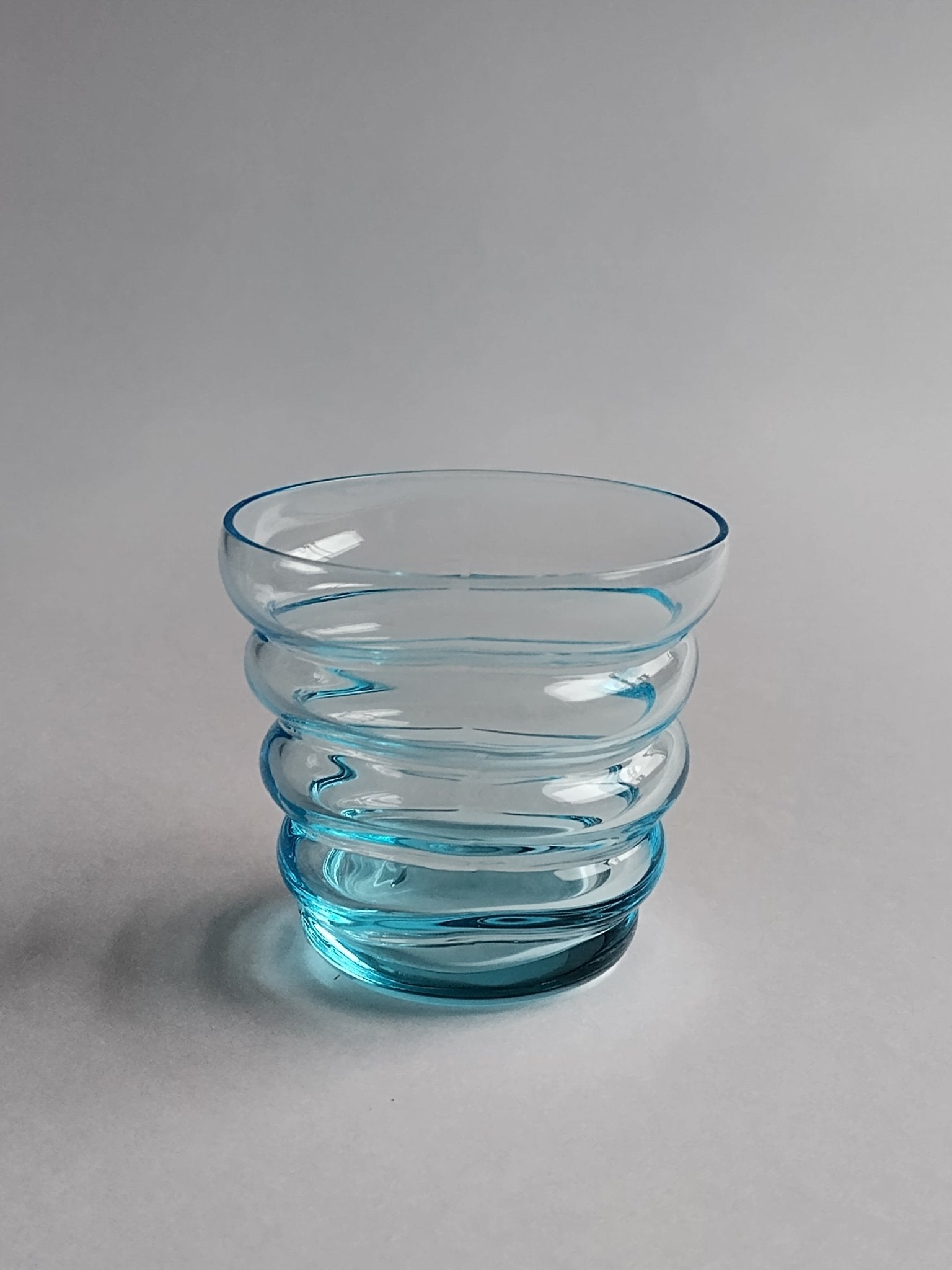Sugahara-Plump glas 150ml blue - Schreuder-kraan.shop