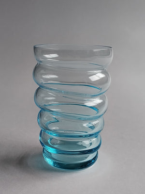 Sugahara-Plump glas 280 ml blue - Schreuder-kraan.shop