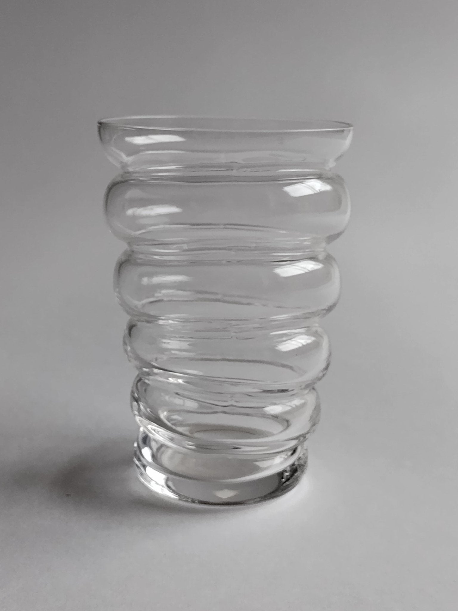 Sugahara-Plump glas 280ml transparant - Schreuder-kraan.shop