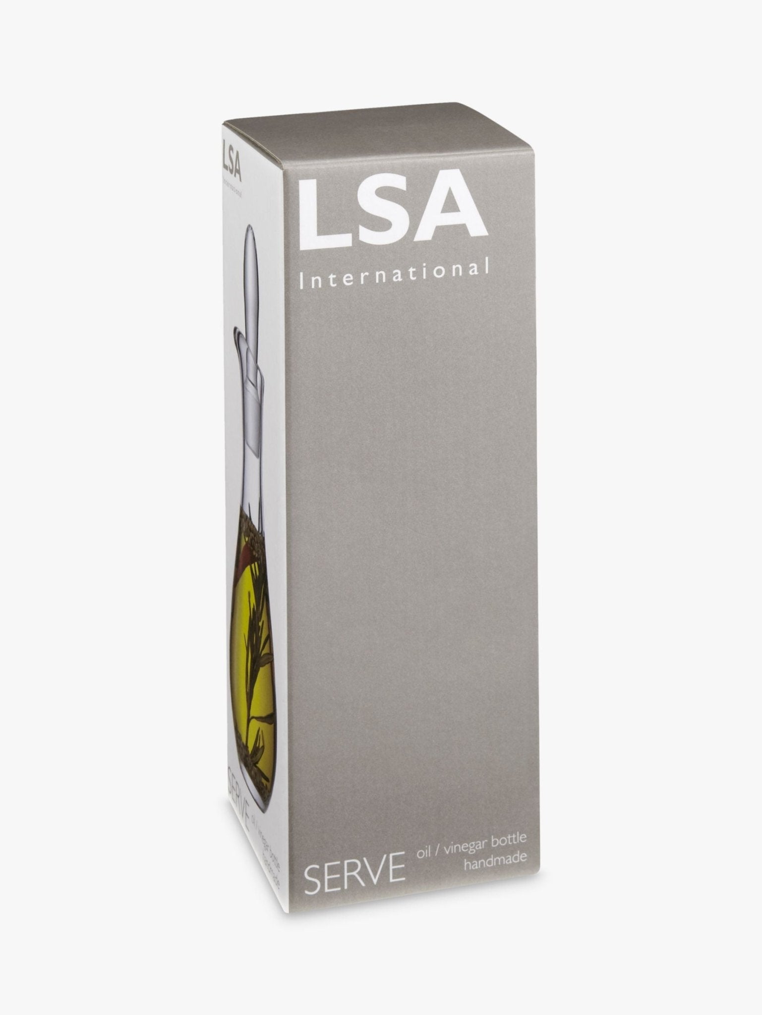 LSA International-"Serve" olie / azijnfles met stop 300 ml - Schreuder-kraan.shop
