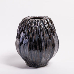 Des Pots - Withered Flower vaas, brons h28 d21 - Schreuder - kraan.shop